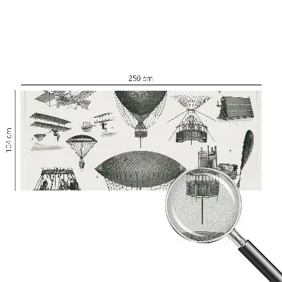 Papier peint photo grand format pour le mur Histoire de l'aviation
