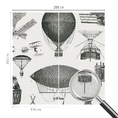 Papier peint photo grand format pour le mur Histoire de l'aviation