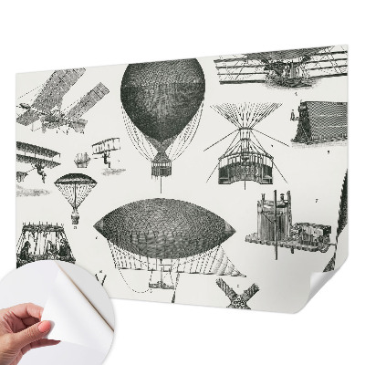 Papier peint panoramique adhésif História letectva