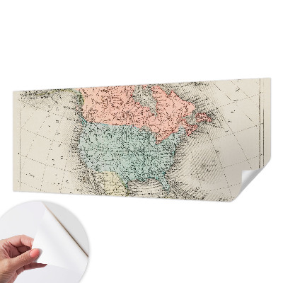 Papier peint chambre adulte cocooning Historická mapa