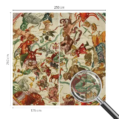 Papier peint photographique sur tissu non tissé Compositions d'étoiles