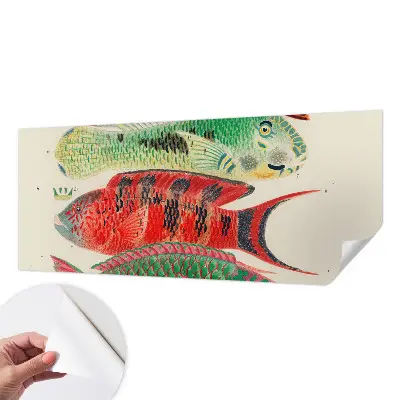 Papier peint photo sur tissu non tissé Poissons exotiques