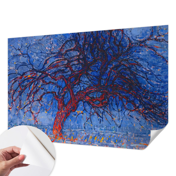 Papier peint chambre adulte cocooning Plameňový strom