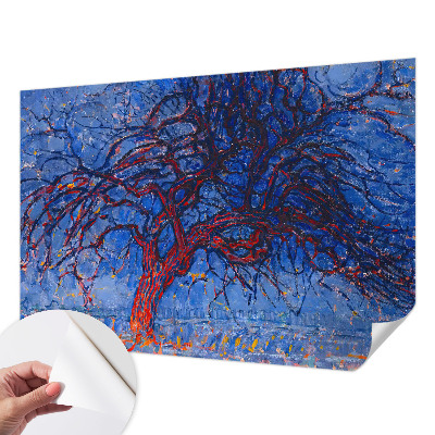 Papier peint chambre adulte cocooning Plameňový strom