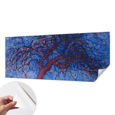 Papier peint chambre adulte cocooning Plameňový strom
