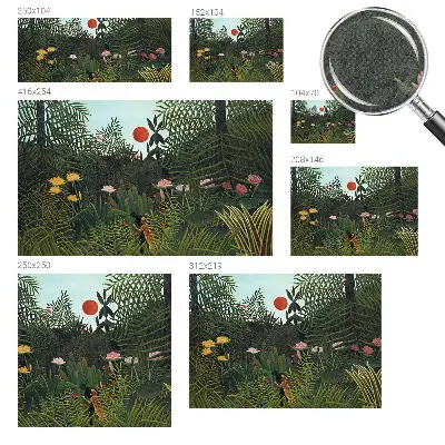 Papier peint photo grand format pour le mur Paysage exotique