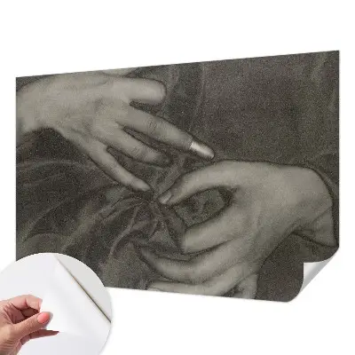 Papier peint intissé Matériel pour les mains