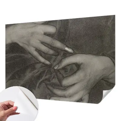Papier peint intissé Matériel pour les mains