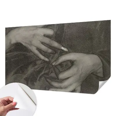 Papier peint intissé Matériel pour les mains