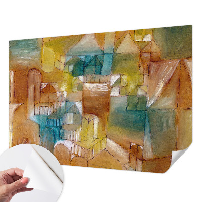 Papier peint tête de lit chambre adulte Geometrické štruktúry