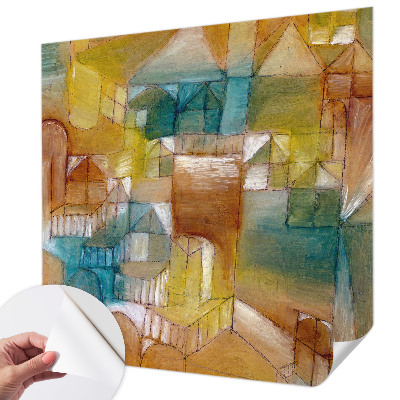 Papier peint tête de lit chambre adulte Geometrické štruktúry