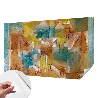 Papier peint tête de lit chambre adulte Geometrické štruktúry