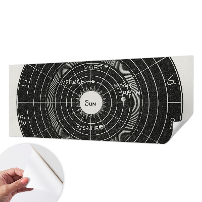 Papier peint tendance salon Kozmický diagram