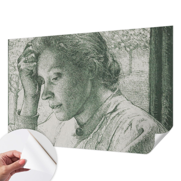 Papier peint adhésif Reflexívna žena