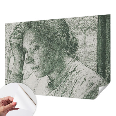 Papier peint adhésif Reflexívna žena