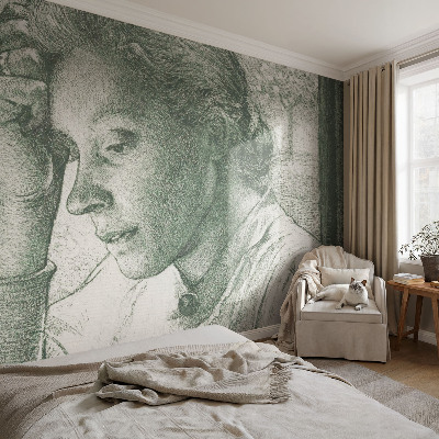 Papier peint adhésif Reflexívna žena