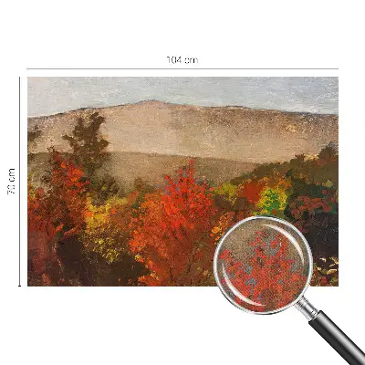 Papier peint photographique sur tissu non tissé Panorama d'automne