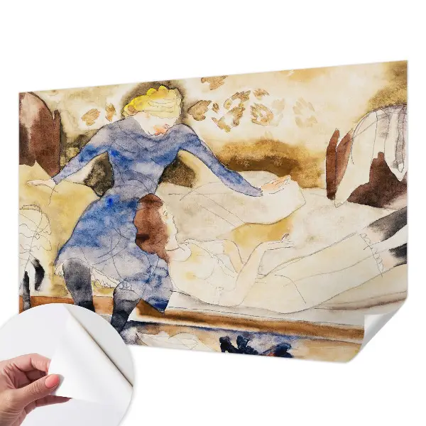 Papier peint photo sur tissu non tissé Paix féminine