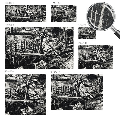 Papier peint panoramique pas cher Architektonická krajina