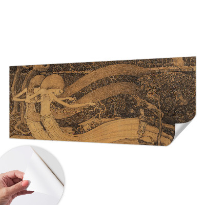Papier peint tendance salon Surrealistické postavy