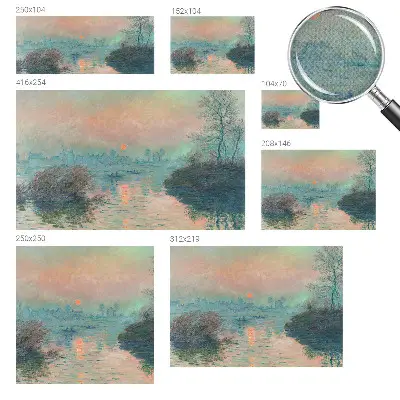 Papier peint photographique intissé Crépuscule atmosphérique