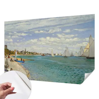 Papier peint photo imprimé sur tissu non tissé paysage marin