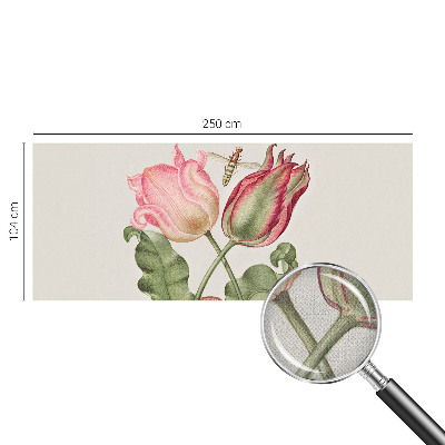 Déco papier peint salon Tulipánová krása