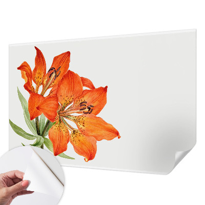 Papier peint photo autocollant Oranžová ľalia
