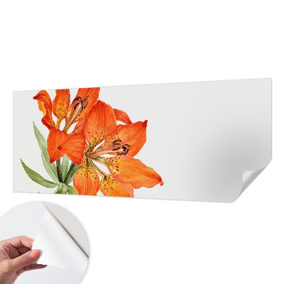 Papier peint photo autocollant Oranžová ľalia