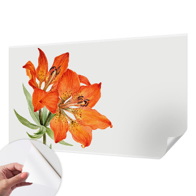Papier peint photo autocollant Oranžová ľalia