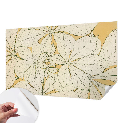 Papier peint chambre ado Gaštanové listy
