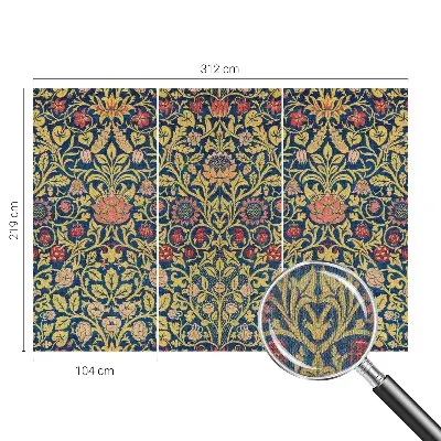 Papier peint intissé imprimé Motif floral