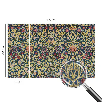 Papier peint intissé imprimé Motif floral