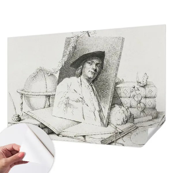 Papier peint photo sur tissu non tissé Portrait artistique