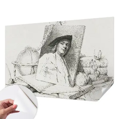 Papier peint photo sur tissu non tissé Portrait artistique