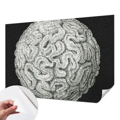 Papier peint photo grand format pour le mur Structure sphérique