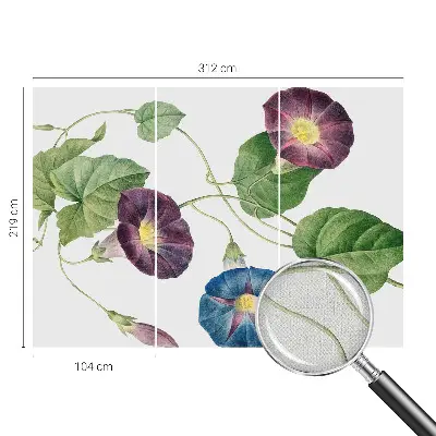 Papier peint intissé Élégance florale