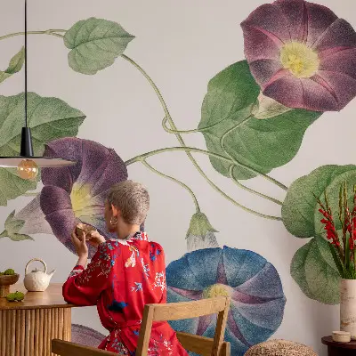 Papier peint intissé Élégance florale