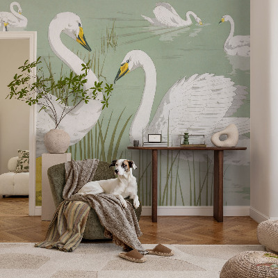Papier peint chambre adulte cocooning Labutie jazero
