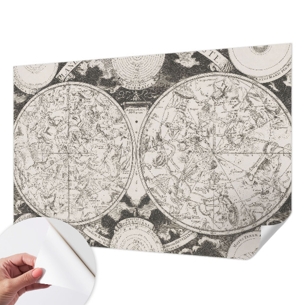 Papier peint chambre ado Hviezdna mapa