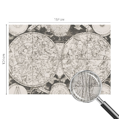Papier peint chambre ado Hviezdna mapa