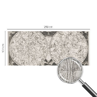 Papier peint chambre ado Hviezdna mapa