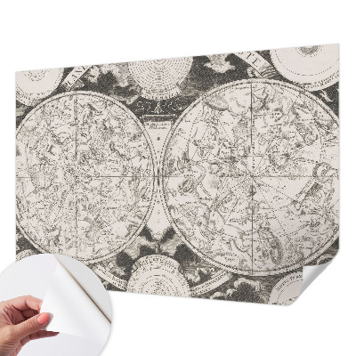 Papier peint chambre ado Hviezdna mapa