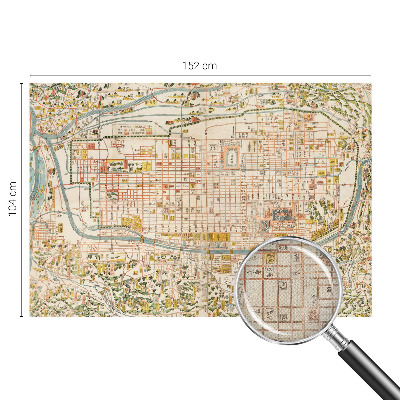 Papier peint chambre garçon Starožitná mapa