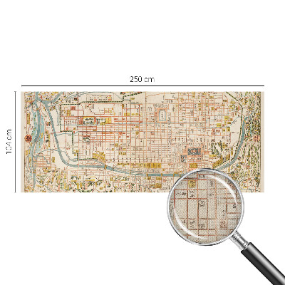 Papier peint chambre garçon Starožitná mapa