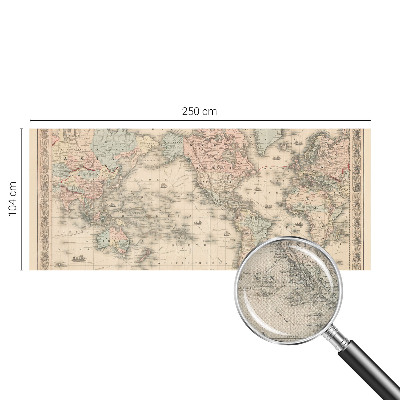 Papier peint tendance Historická mapa
