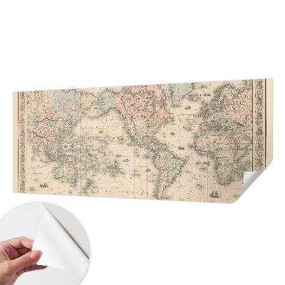 Papier peint tendance Historická mapa