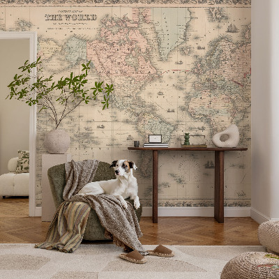 Papier peint tendance Historická mapa