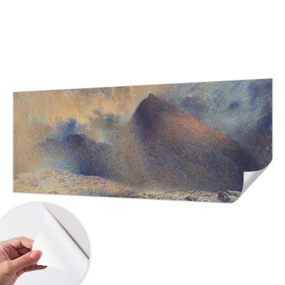 Papier peint tête de lit chambre adulte Horská krajina