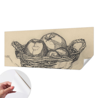Papier peint tendance chambre adulte Ovocný košík